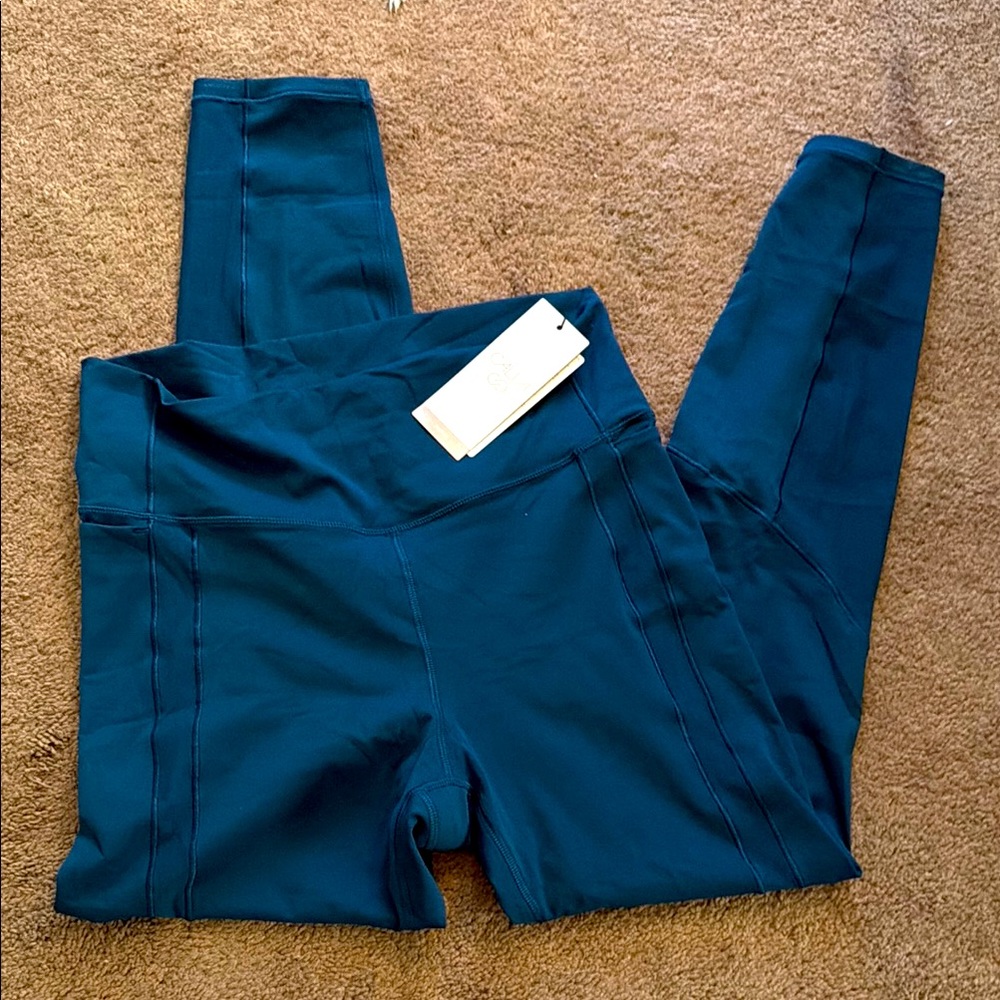 NWT Calia Inspire Mesh Blue Leggings